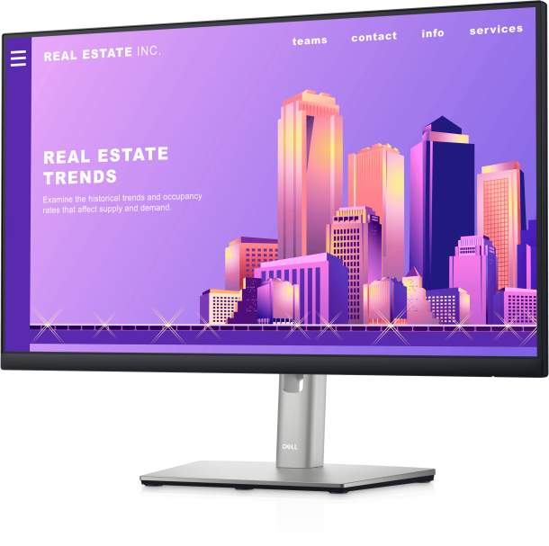 Alternative view of DELL E2422H 24" 1920 x 1080 Pixels Full HD LCD Desktop Monitor