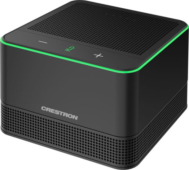 Crestron Flex Pod Wireless Audio Kit with Hub and Pod, Black | UC-AUDIO-1-B-DR2 KIT