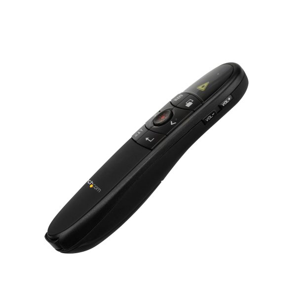Alternative view of StarTech 27m Wireless Presentation Remote with Red Laser Pointer | PRESREMOTE