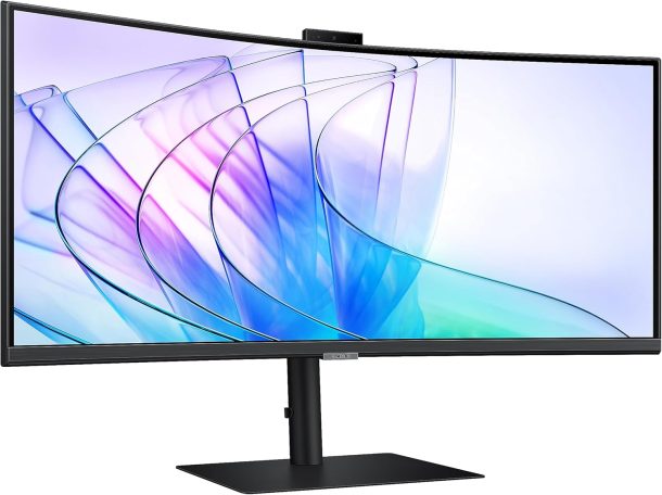 Alternative view of Samsung ViewFinity S65VC 34" 100Hz 5ms VA Panel WQHD UltraWide Curved Monitor | LS34C652VAUXXU