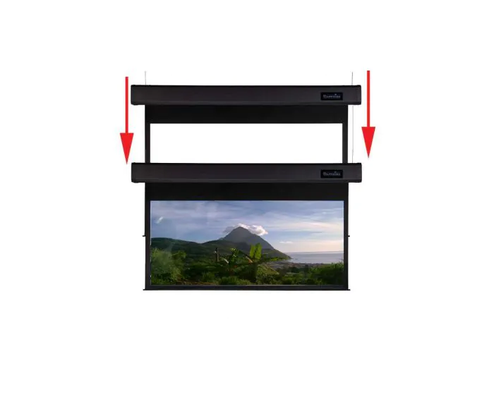 Sapphire Electric Twin Motor 305x191 cm Projector Screen 16:10 141 inch SSM300RADWSF10 - Image 2