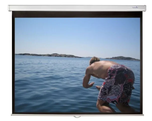 Sapphire Manual 127x127cm Projector Screen 1:1 71 inch SWS125B