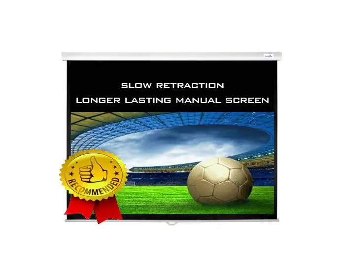 Sapphire Slow Retraction Manual 203x114cm Screen 16:9 92" | SWS200WSF-ASR2