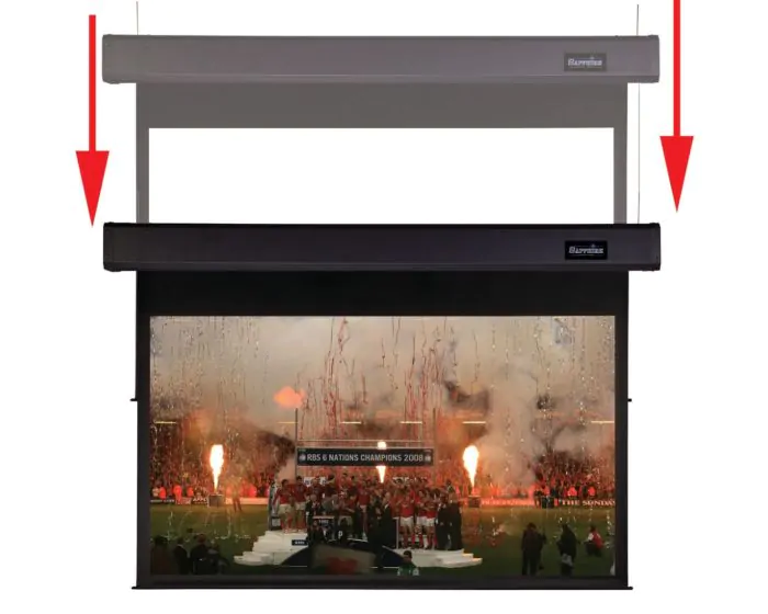 Sapphire Electric Twin Motor 203x115cm Projector Screen 16:9 92 inch SSM200RADWSF - Image 2