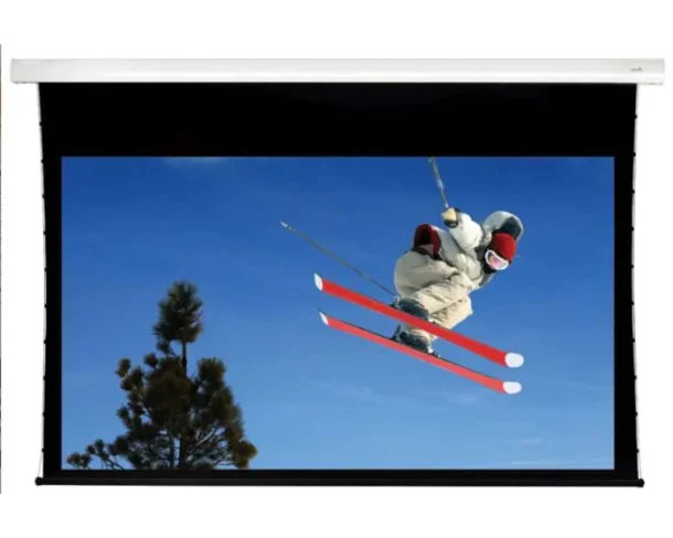 Sapphire Electric Tab Tensioned 244x147cm Rear Projection Screen 16:10 113" | SETTS240WSF-AW10RP