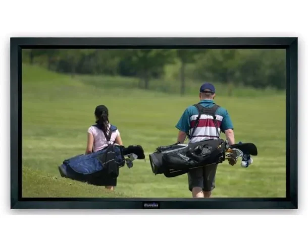 Sapphire Fixed Frame 203x114cm Acoustic Transparent Front Projector Screen 16:9 92" | SFSC203AT