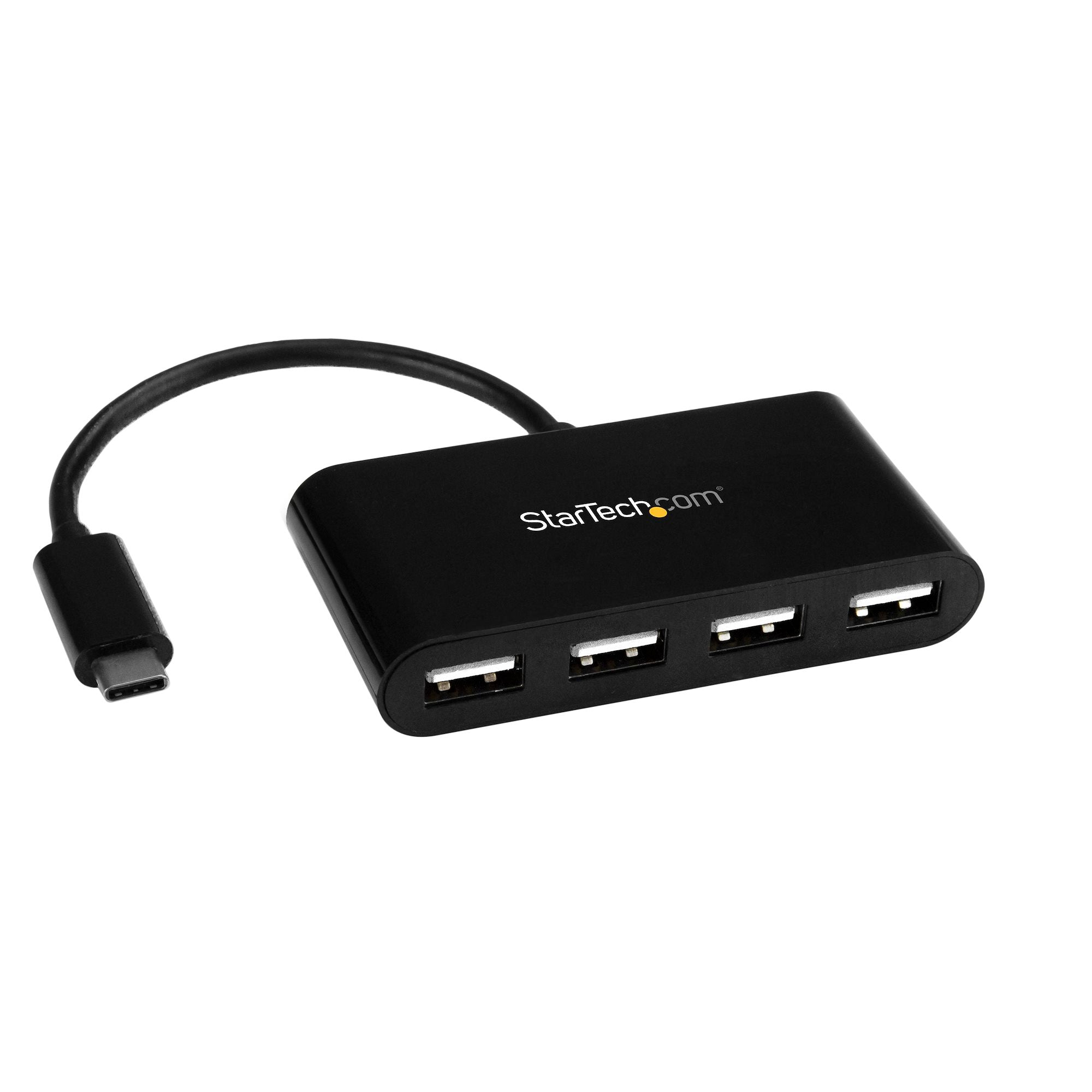 StarTech ST4200MINIC 4-Port USB-C Hub - Mini Hub - USB-C to 4x USB-A - USB 2.0