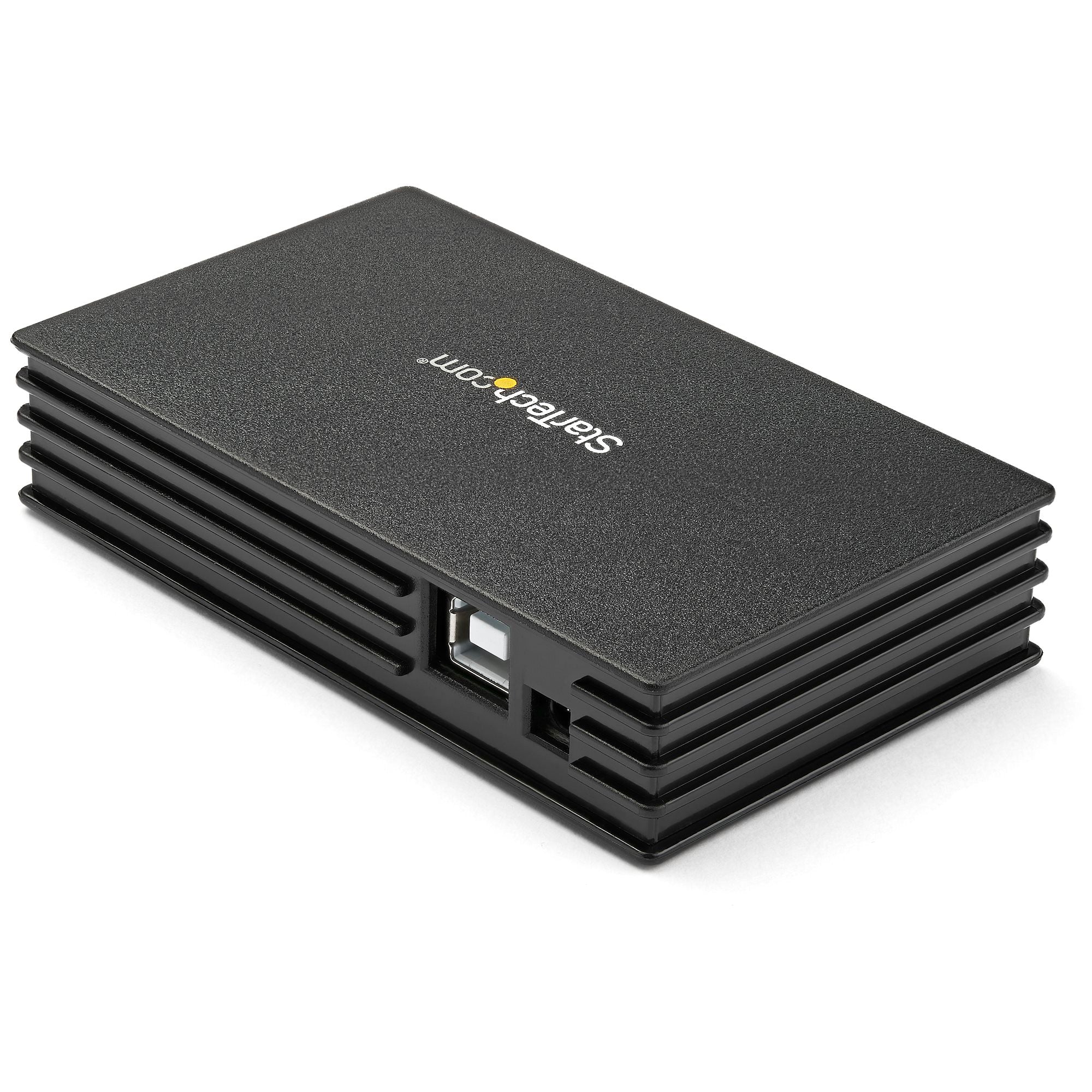 StarTech ST4202USBGB 4 Port Black USB 2.0 Hub - Image 2