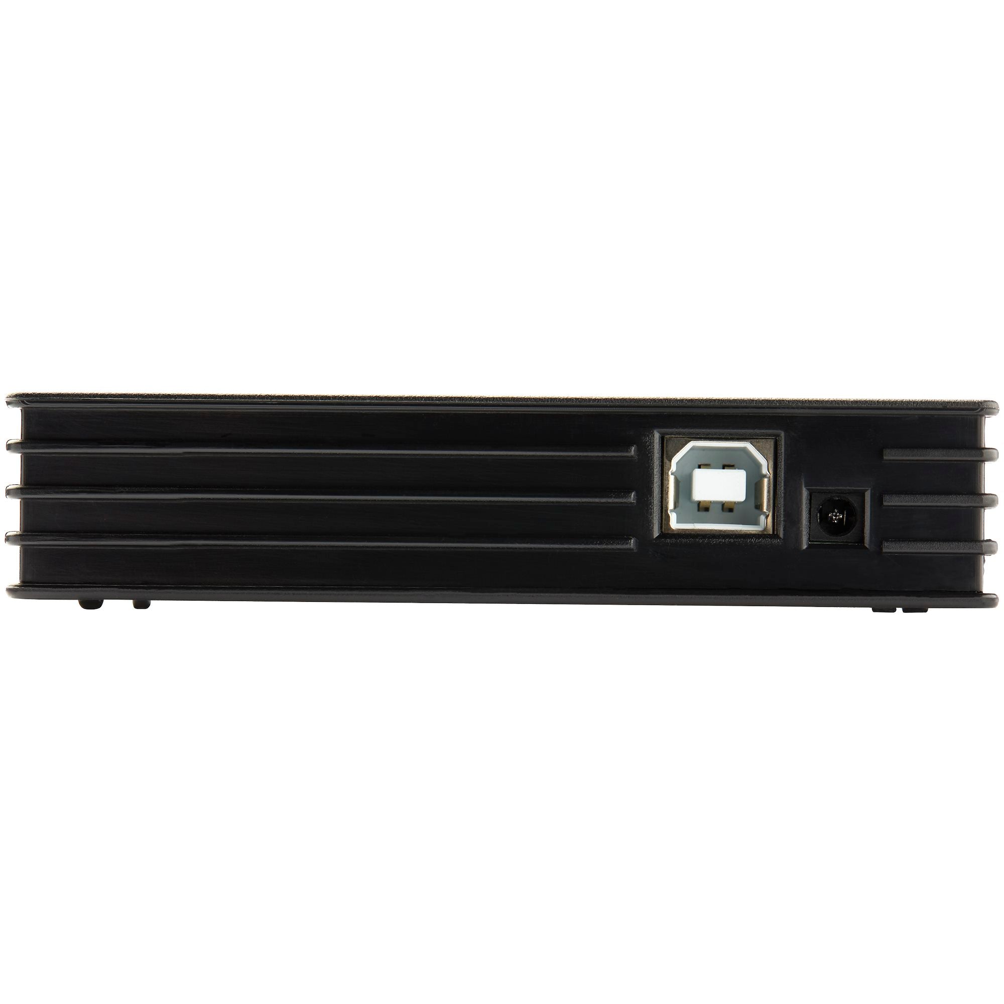 StarTech ST4202USBGB 4 Port Black USB 2.0 Hub - Image 4