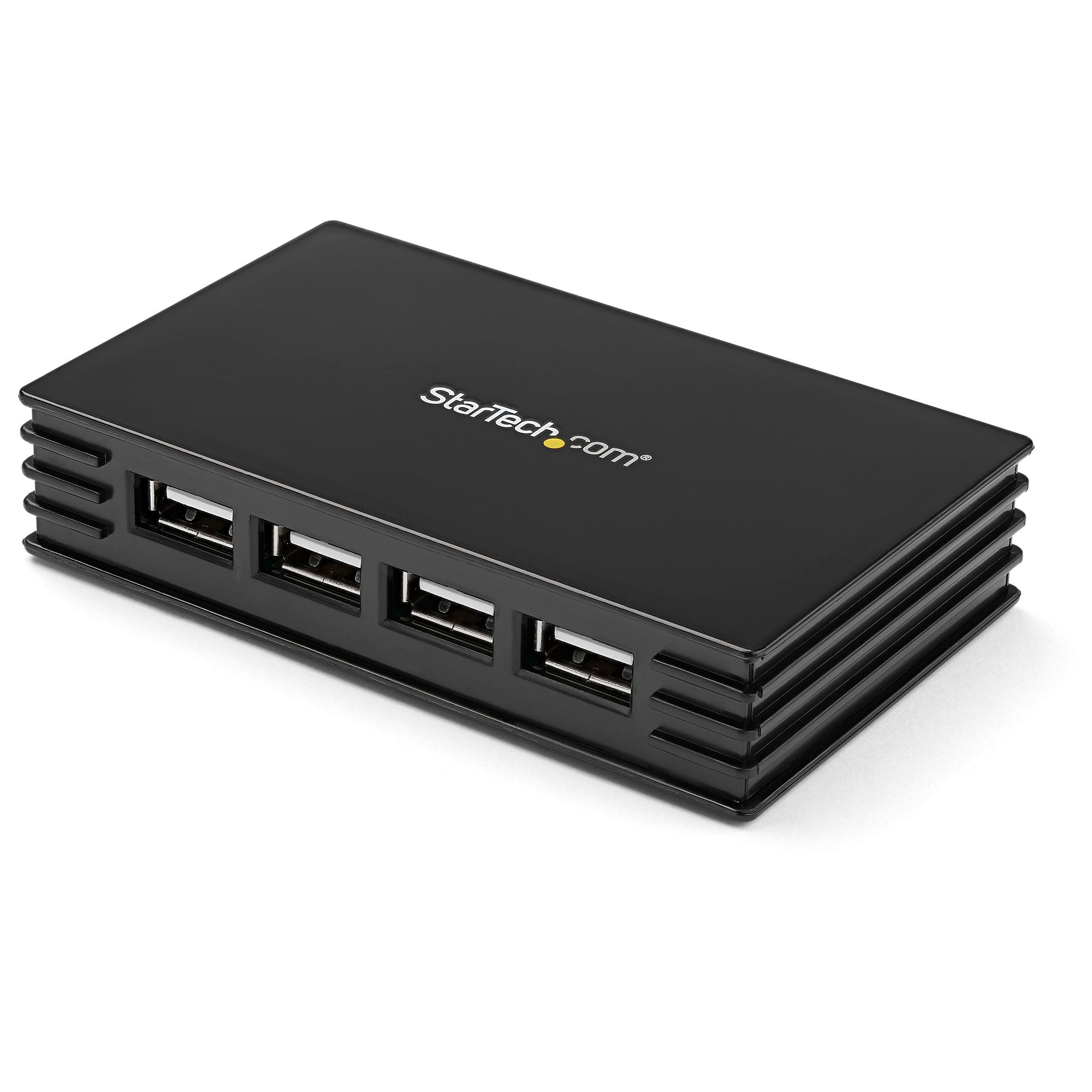 StarTech ST7202USBGB 7 Port Black USB 2.0 Hub - Image 2