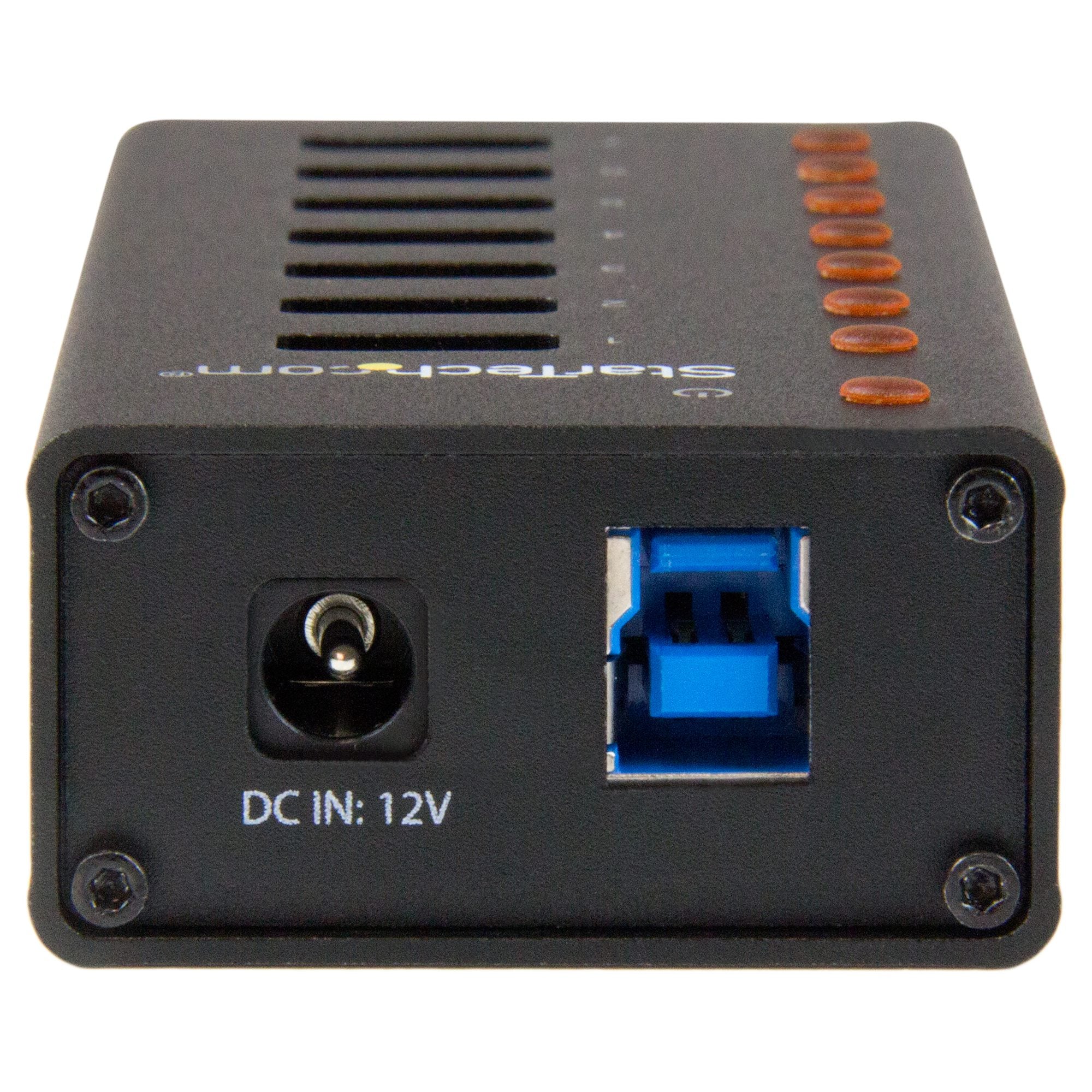 StarTech ST7300U3M 7-Port USB 3.0 Hub (5Gbps) - Desktop or Wall-Mountable Metal Enclosure - Image 3