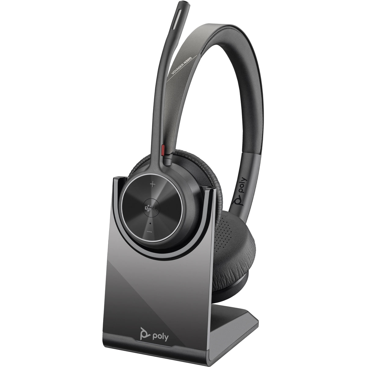 Poly Voyager 4300 UC 4320-M Wired/Wireless On-ear Stereo Headset Black | 77Z00AA - Image 3