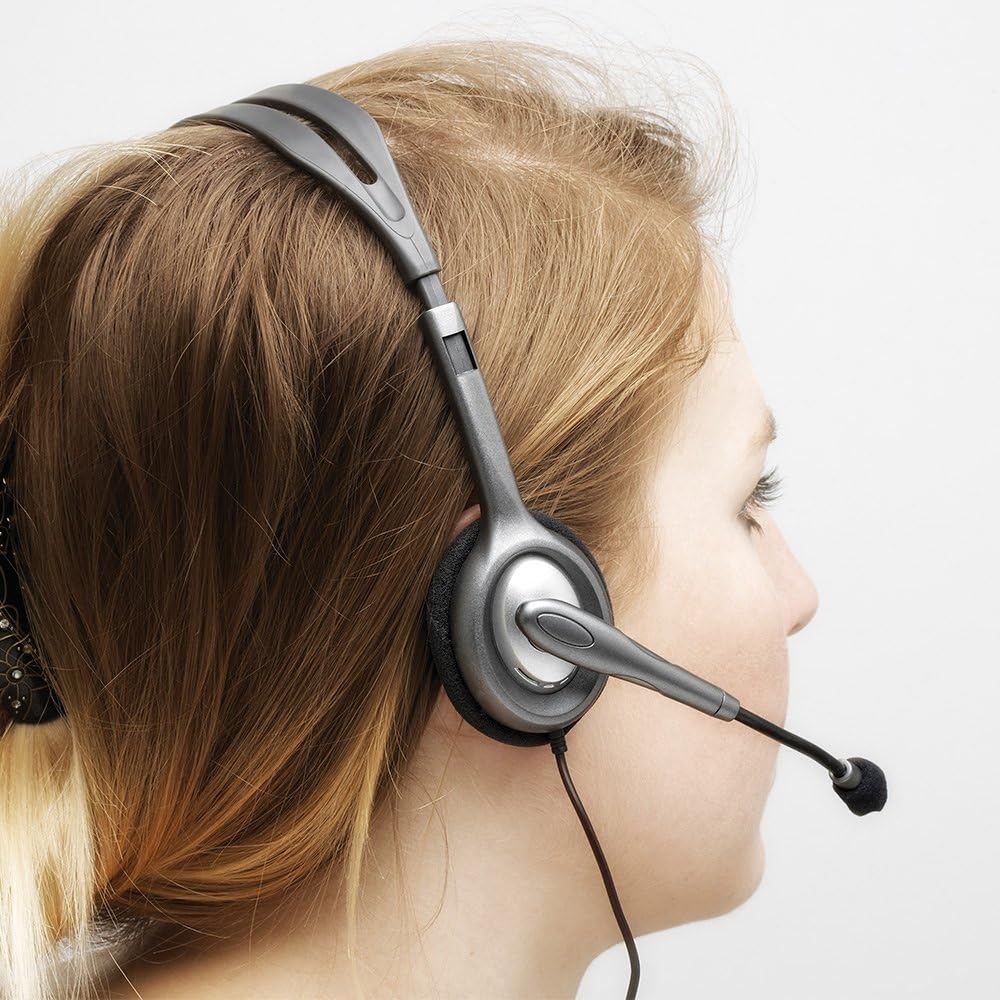 Logitech H110 Stereo Grey Wired Headset | 981-000593 - Image 6