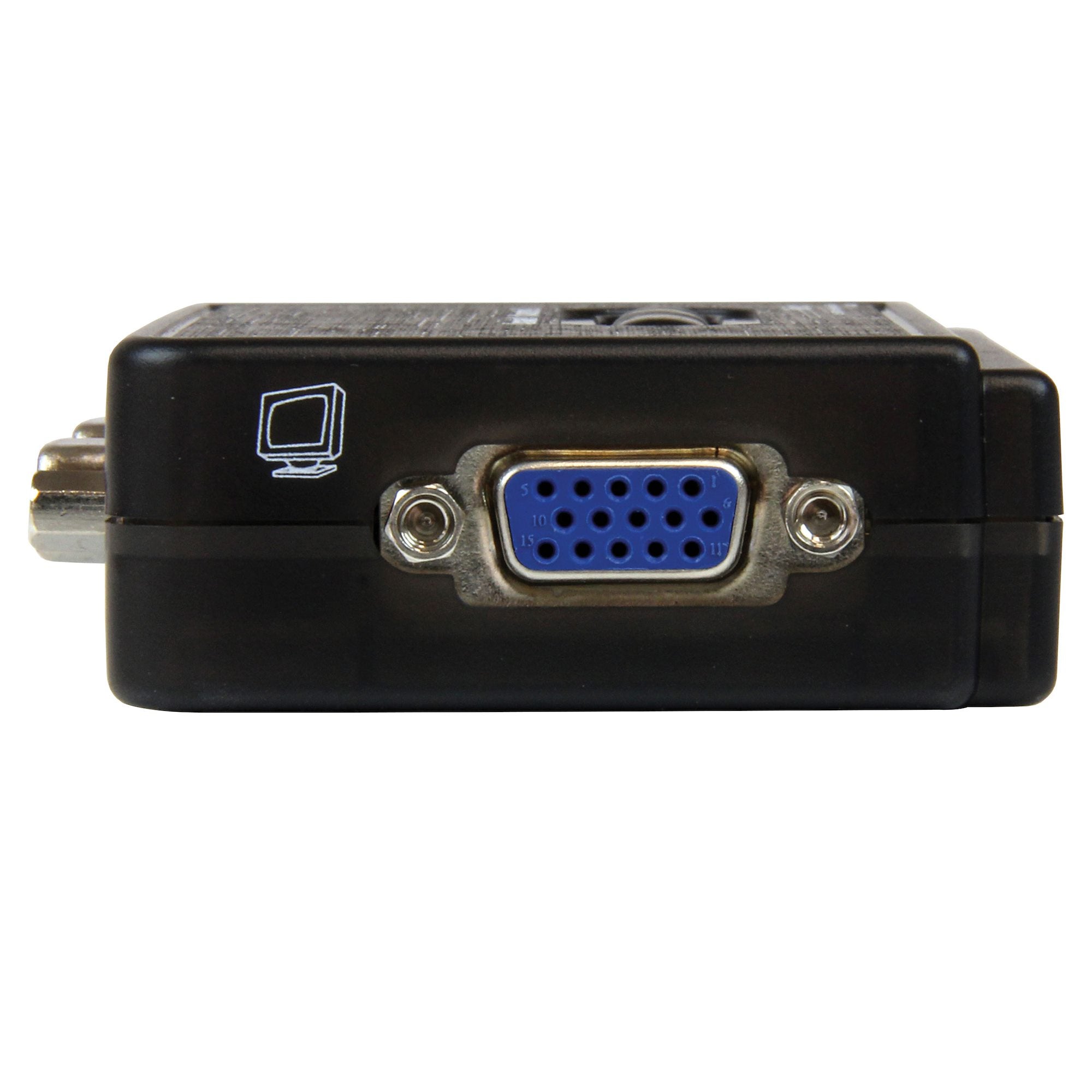 StarTech 2 Port Black USB KVM Switch Kit with Audio and Cables | SV211KUSB - Image 4