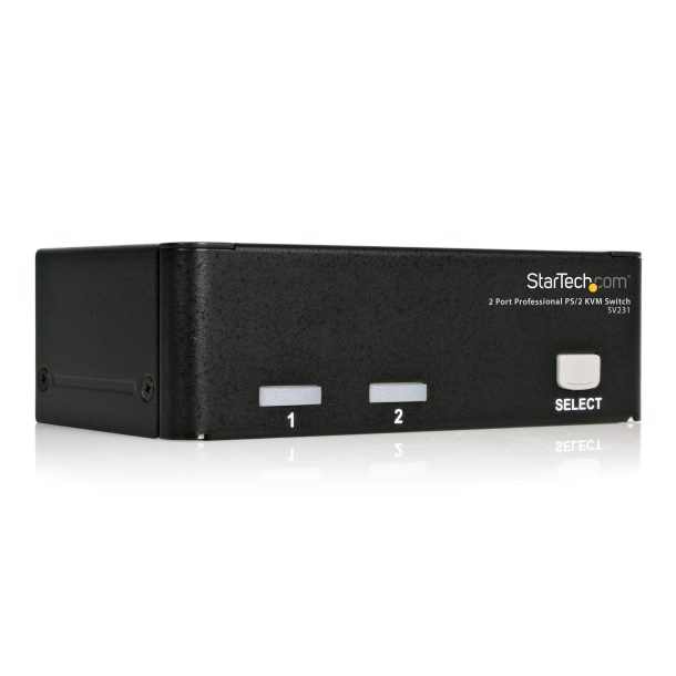 Alternative view of StarTech 2 Port Professional PS/2 KVM Switch | SV231
