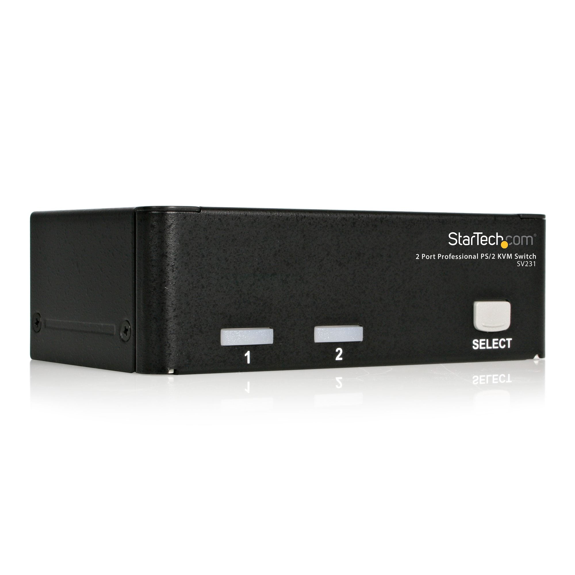 StarTech 2 Port Professional PS/2 KVM Switch | SV231 - Image 2