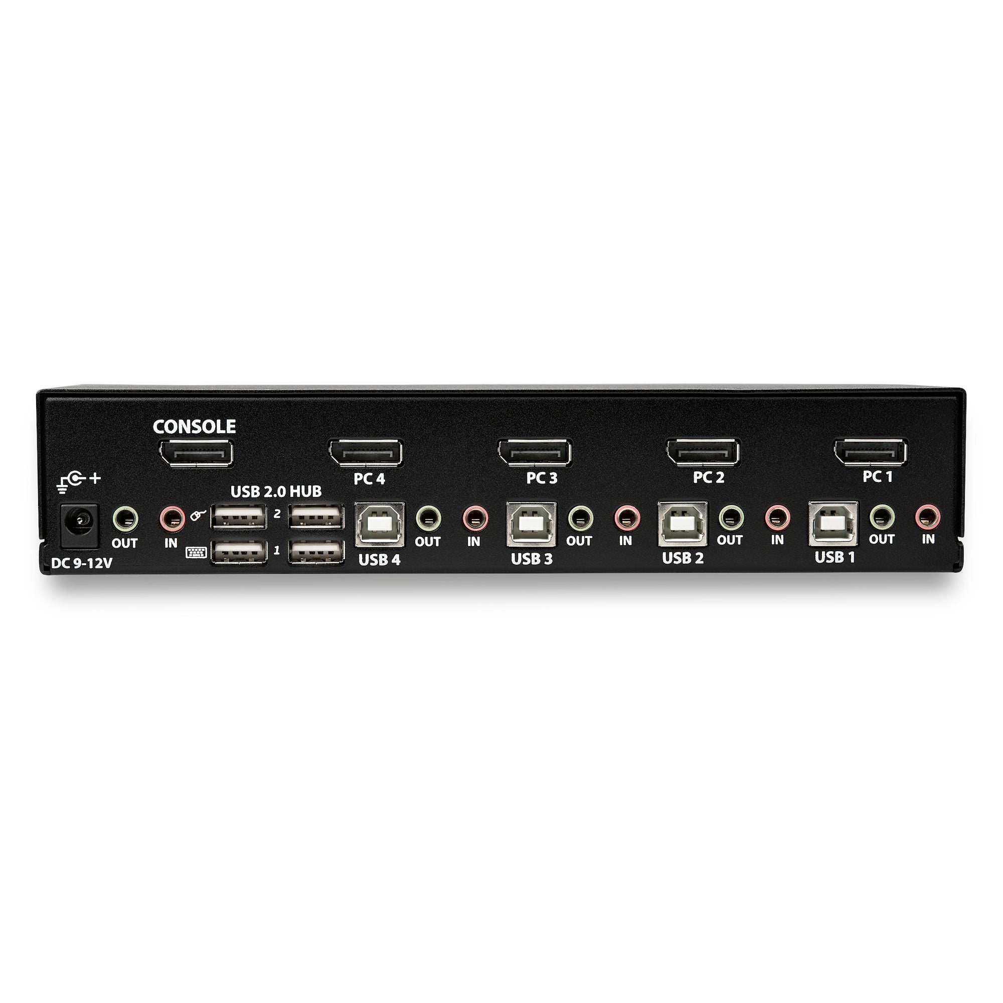 StarTech 4 Port DisplayPort KVM Switch - 4K 60Hz, Single Display | SV431DPUA2 - Image 4