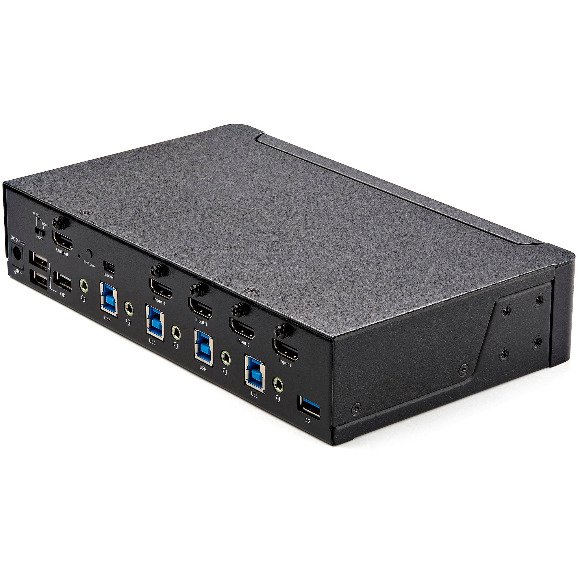StarTech 4 Port HDMI KVM Switch, Single Monitor 4K 60Hz Ultra HD HDR | SV431HU34K6 - Image 2