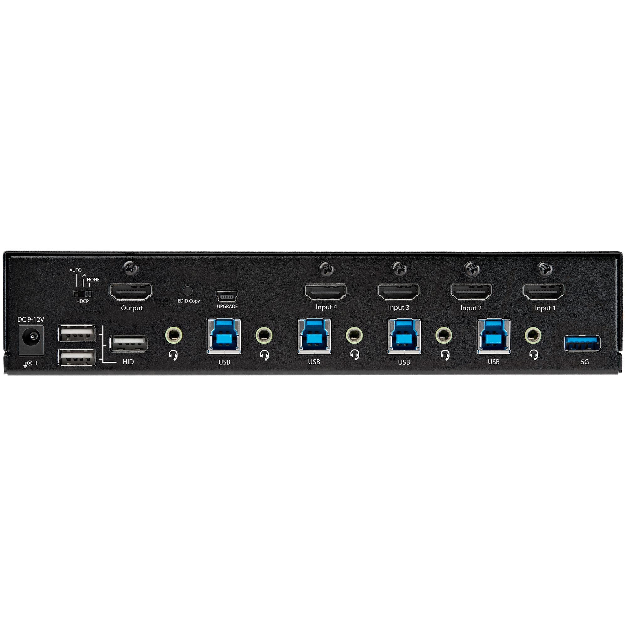 StarTech 4 Port HDMI KVM Switch, Single Monitor 4K 60Hz Ultra HD HDR | SV431HU34K6 - Image 3