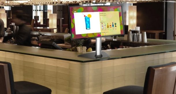 Alternative view of Touch Screen Table Stand | For 13" - 27" Screens - AS03S