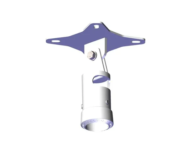 Alternative view of Unicol CP6 Tilting Ceiling Plate