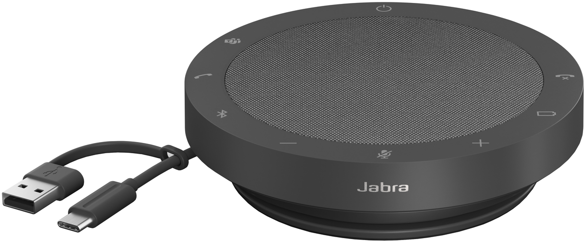 Jabra Speak2 55 MS Bluetooth/USB Conference Speakerphone Dark Grey | 2755-109 - Image 6