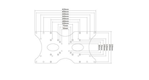 Alternative view of VESA Adapter Plate | AS201D