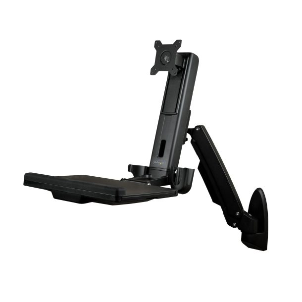 Alternative view of StarTech 34" Articulating Full Motion Standing Desk Wall Mount | WALLSTS1
