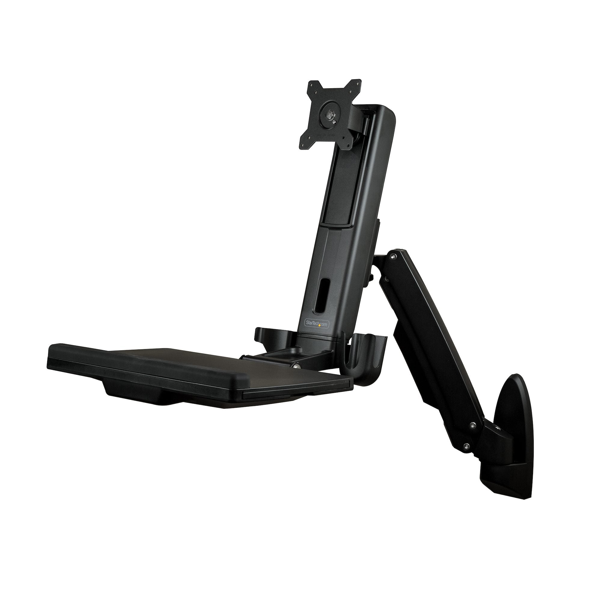 StarTech 34" Articulating Full Motion Standing Desk Wall Mount | WALLSTS1 - Image 2