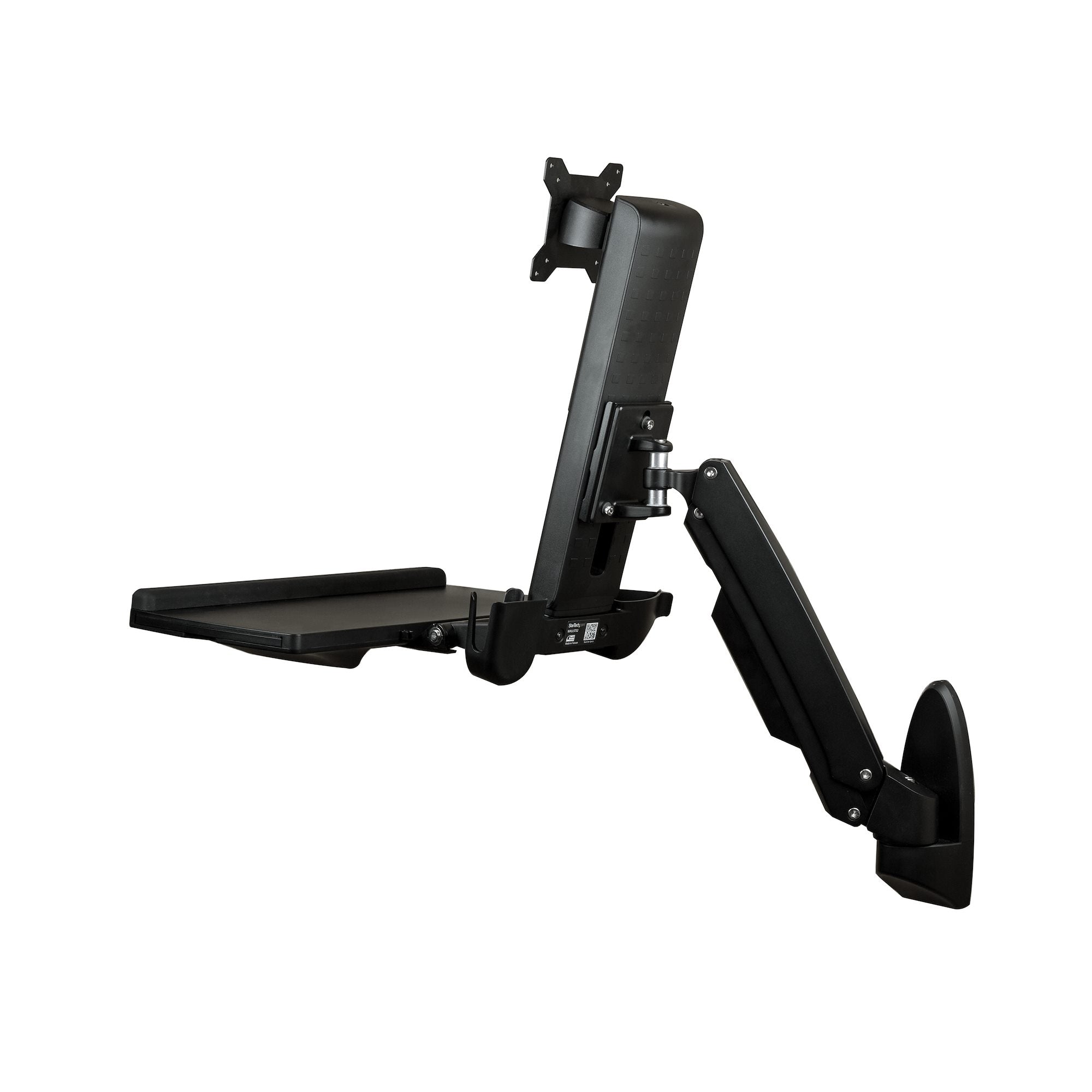 StarTech 34" Articulating Full Motion Standing Desk Wall Mount | WALLSTS1 - Image 3