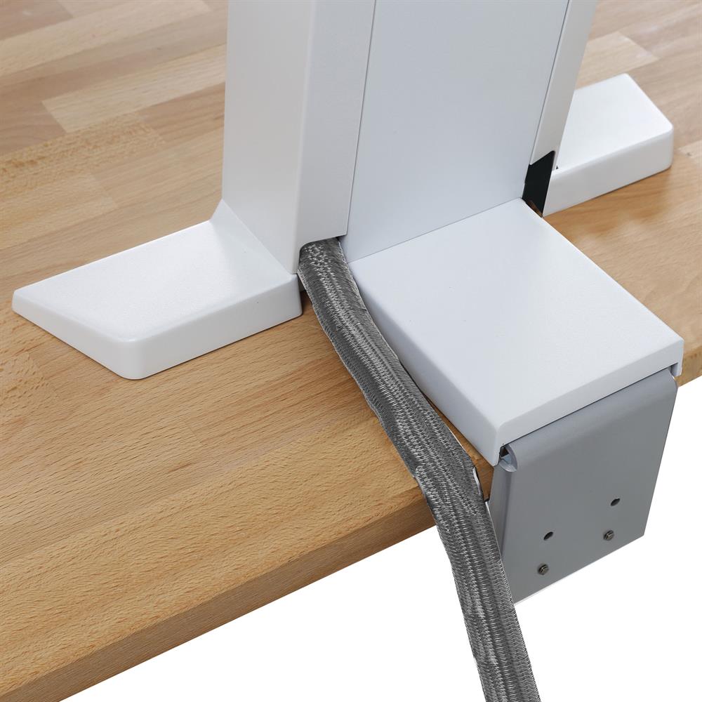 Ergotron 33-407-062 WorkFit-SR, Dual Monitor, Standing Desk Workstation, White - Image 11