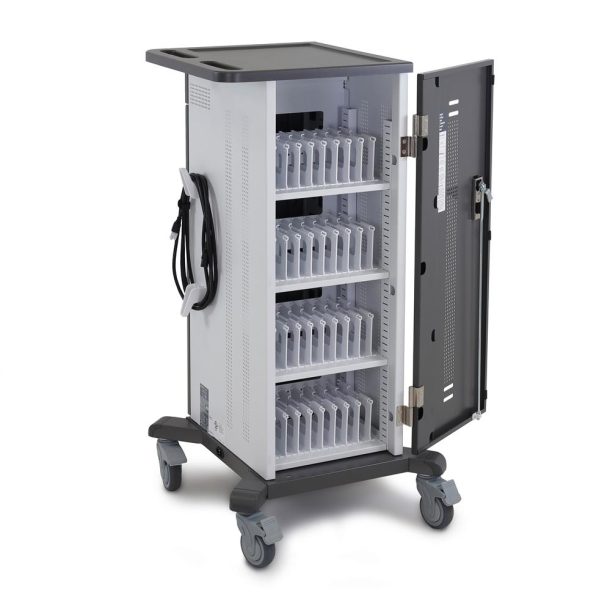 Alternative view of Ergotron YES35 Charging Cart, UK for Tablets | YES35-TAB-3