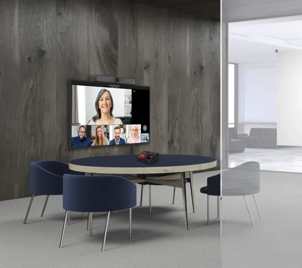 Alternative view of DTEN DCR200EB/DBA13310EB-ADWP Small Room Solution
