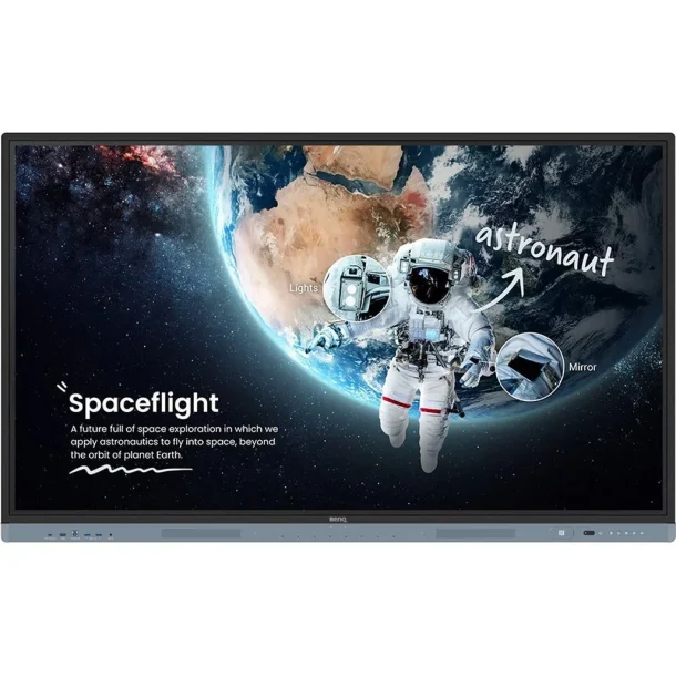 BenQ Board Essential RE7504 75" Interactive Flat Panel Display