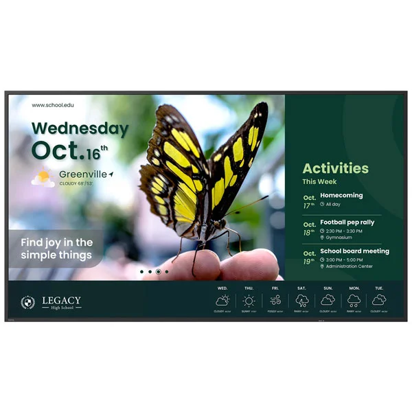 Alternative view of BenQ ST4304 43" ST04 Series 4K UHD Android Digital Signage Display