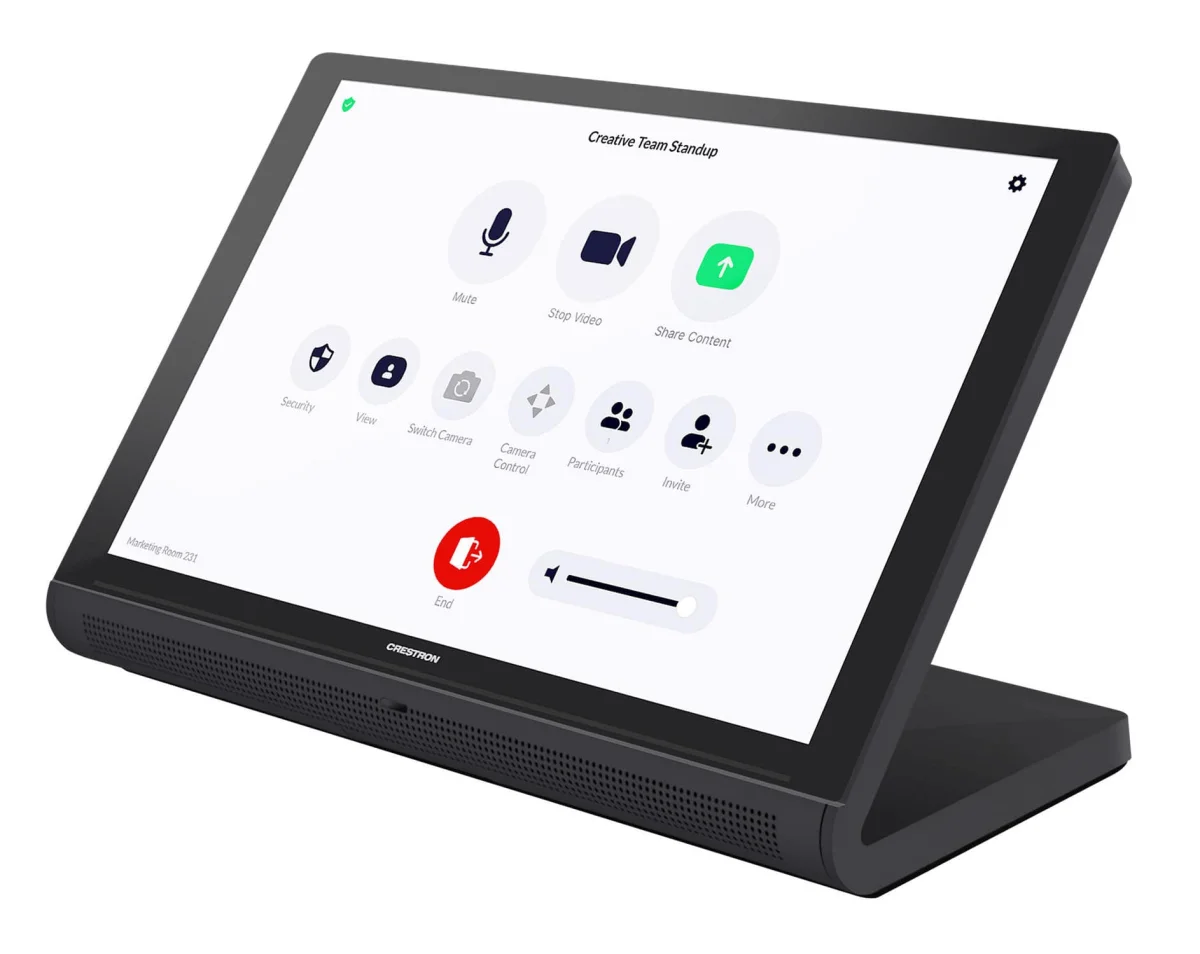 Crestron TS-1070-B-S 10" Tabletop Touch Screen Control Panel - Image 3