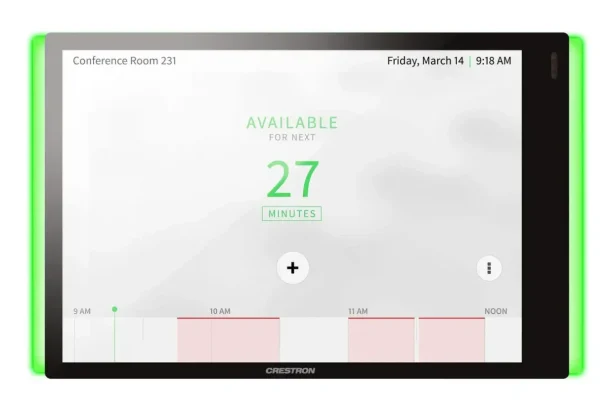 Alternative view of Crestron TSS-770-B-S-LB KIT 7" Room Scheduling Touch Screen