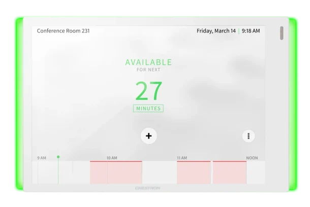 Alternative view of Crestron TSS-770-W-S-LB KIT 7" Room Scheduling Touch Screen