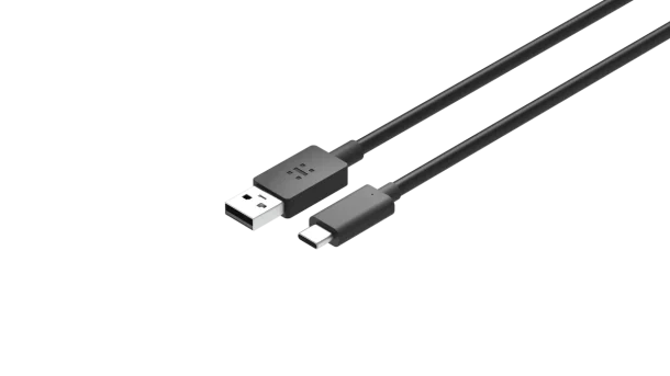 Alternative view of Huddly 7090043790290 USB 3 Type-C to Type-A Cable 0.6m
