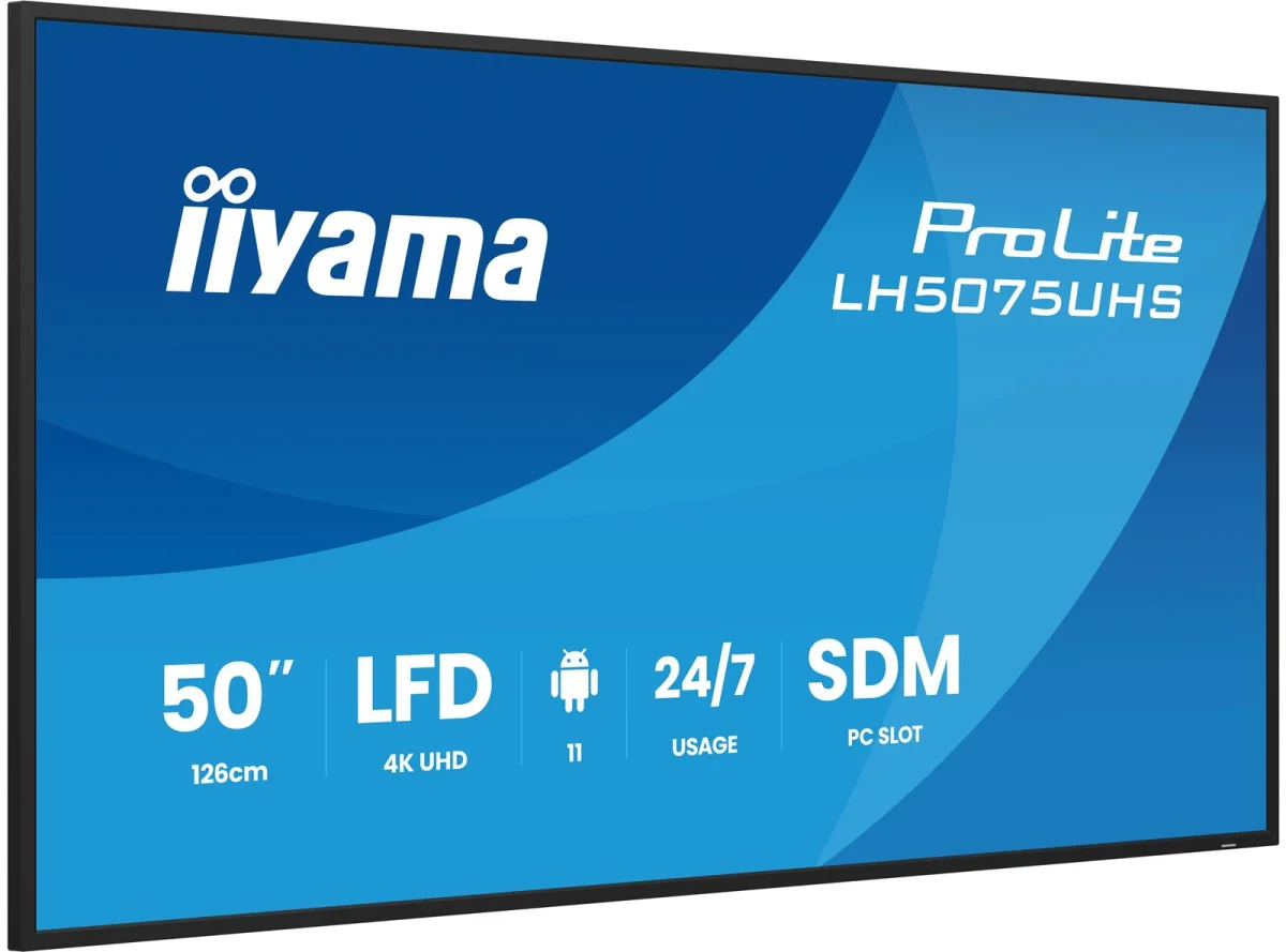 iiyama LH5075UHS-B2AG 50" ProLite Commercial Display