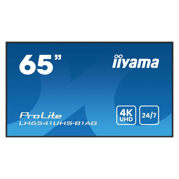 Alternative view of iiyama LH6541UHS-B1AG 65" Commercial Display