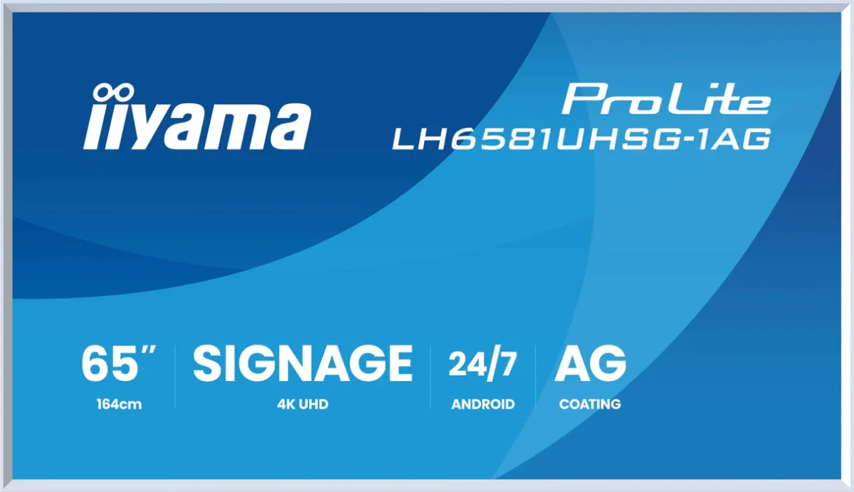 iiyama LH6581UHSG-1AG 65" ProLite Commercial Display
