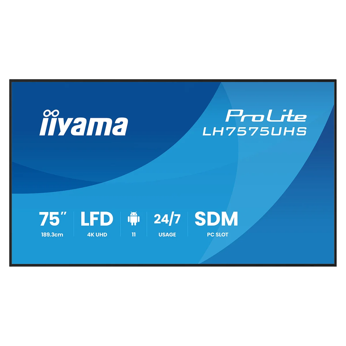 iiyama LH7575UHS-B2AG 75" ProLite Commercial Display - Image 3
