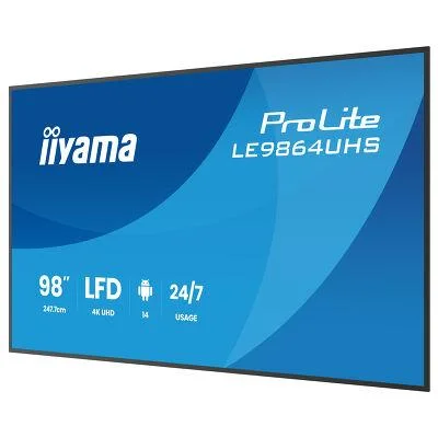 iiyama ProLite LE9864UHS-B1AG 98" Commercial Display - Image 3