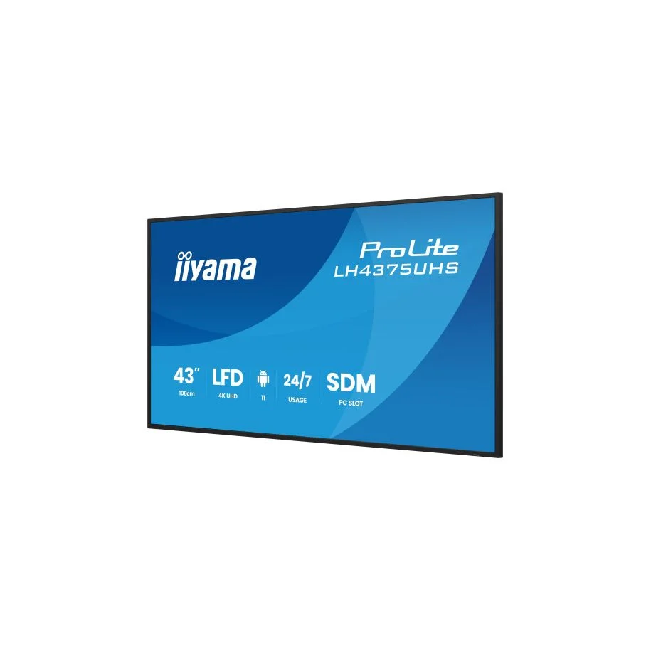 iiyama ProLite LH4375UHS-B2AG 43" Commercial Display - Image 3