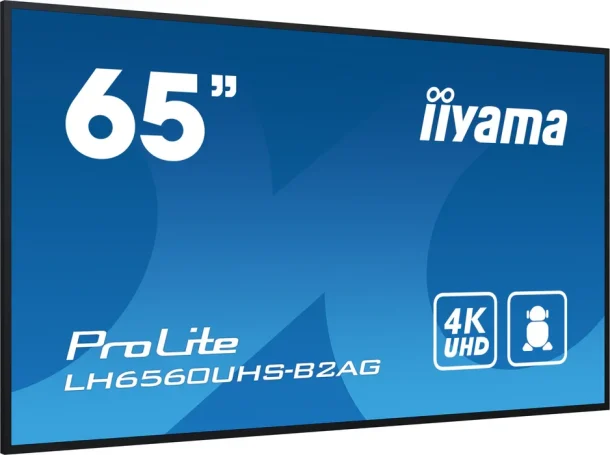 Alternative view of iiyama ProLite LH6560UHS-B2AG 65" Commercial Display