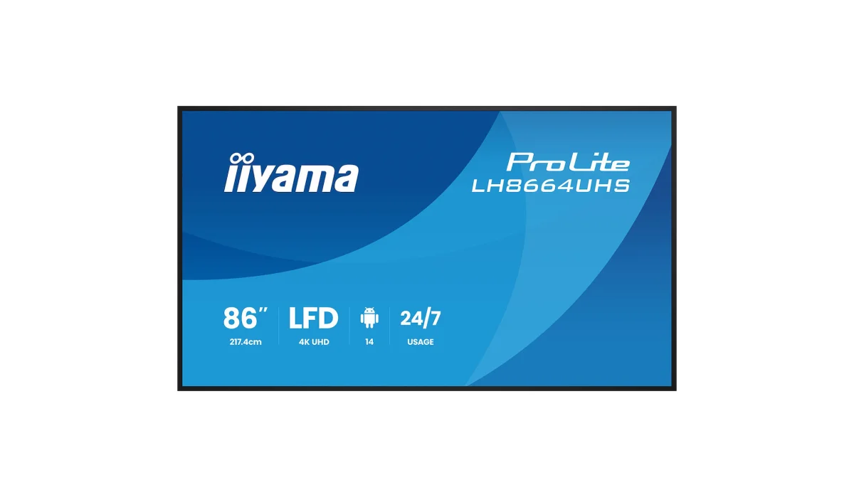 iiyama ProLite LH8664UHS-B3AG 86" Commercial Display