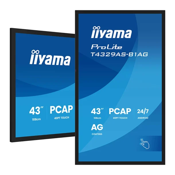 Alternative view of iiyama ProLite T4329AS-B1AG 43" Interactive Touch Display