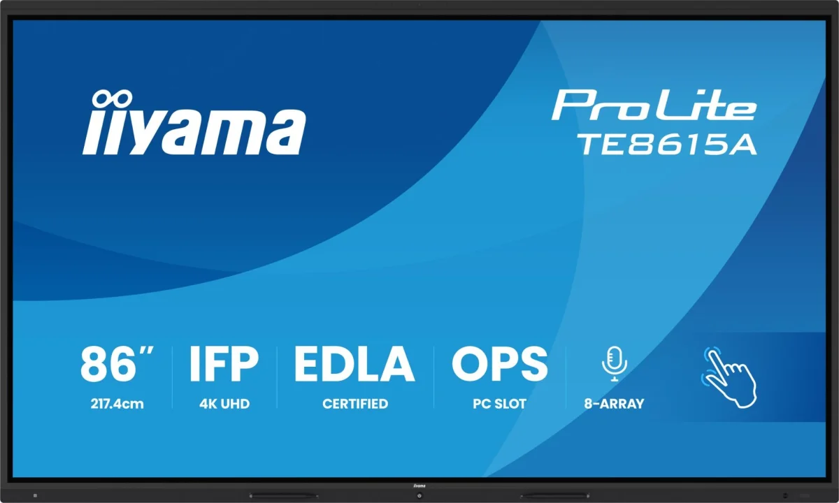 iiyama TE8615A-B2AG 86" Interactive Display - Image 2