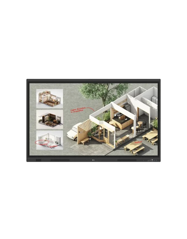 Alternative view of LG 55TR3DQ-B 55" Interactive Display